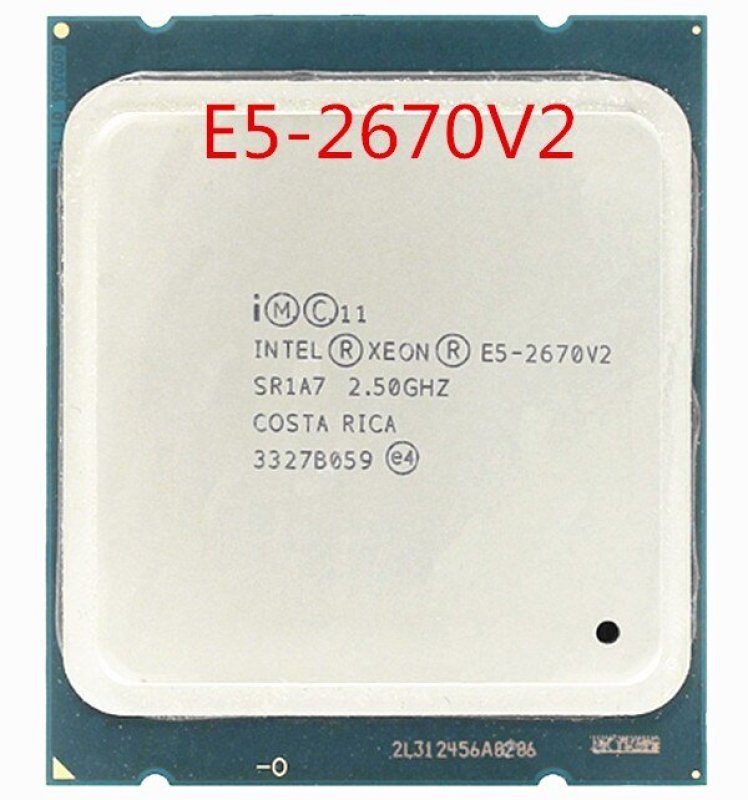 CPU Intel Xeon E5 2670 V2 (2.50GHz Up to 3.30GHz, 25M, 10C/20T) - Cũ