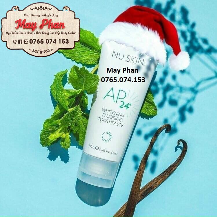 [HCM]Kem Đánh Răng Nuskin AP24 Whitening Fluoride Toothpaste 110g‎