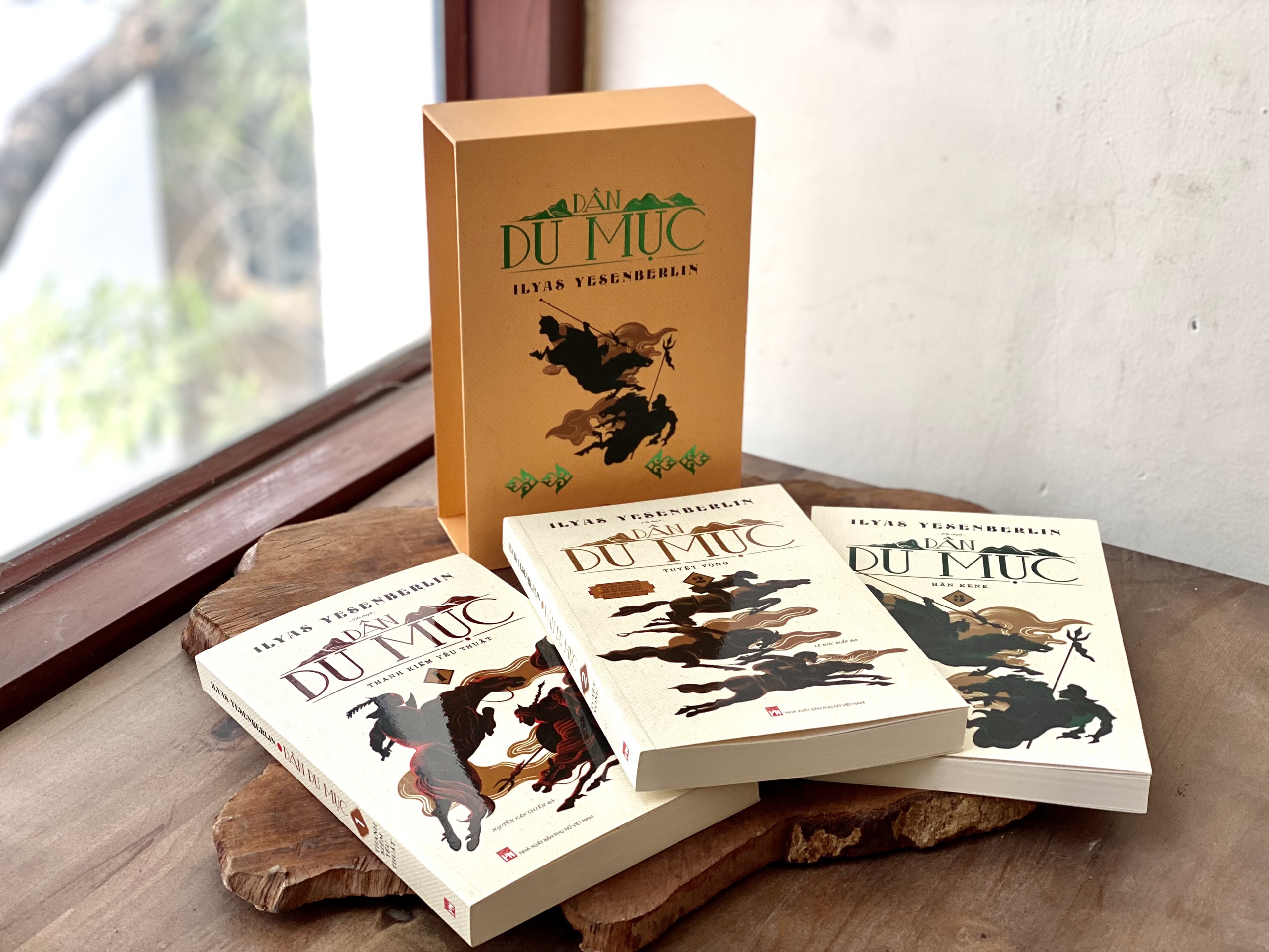 Sách - Boxset Dân Du Mục (3 tập)- NXB Phụ nữ VN