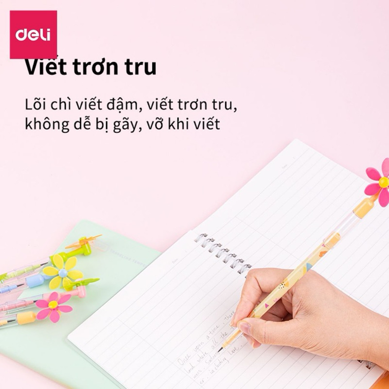 Bút chì khúc 2B Khủng Long - Deli CC092