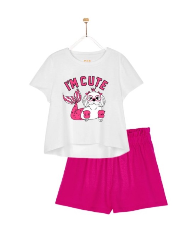 Nơi bán Bộ Quần Short Bé Gái M.D.K I Am Cute CGATR21S35
