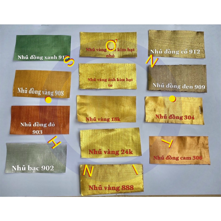 (HỆ MÀU NHŨ 850G) Sơn chậu kiểng hệ nước Ngoài Trời LON sơn phào chỉ bê tông thạch cao gỗ