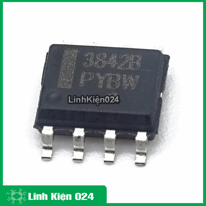 Bộ 2 ic uc3842 sop-8 chân dán