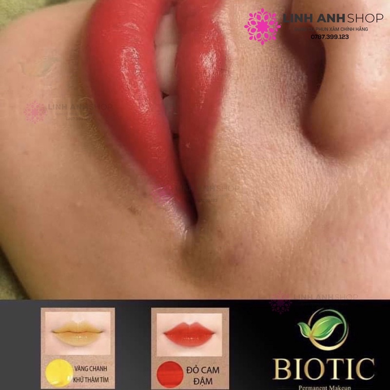 Mực Biotic Mới Bong Đậm Phun Xăm
