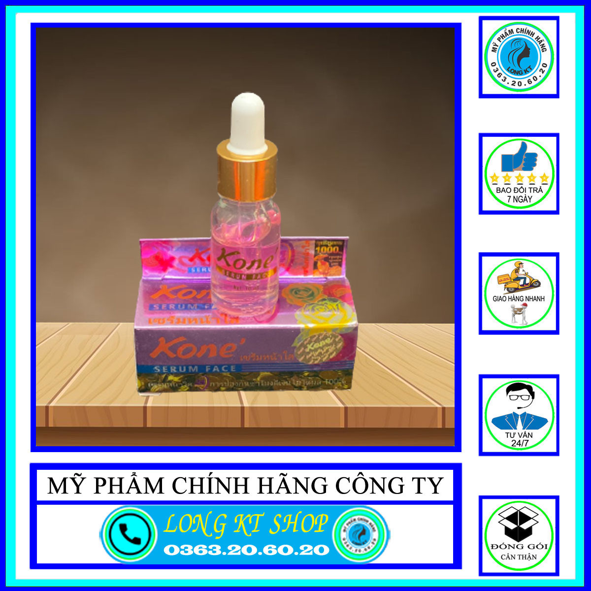 Serum kone thái lan - serum mụn - serum nám - serum dưỡng trắng da - serum dưỡng nám hoa anh đào