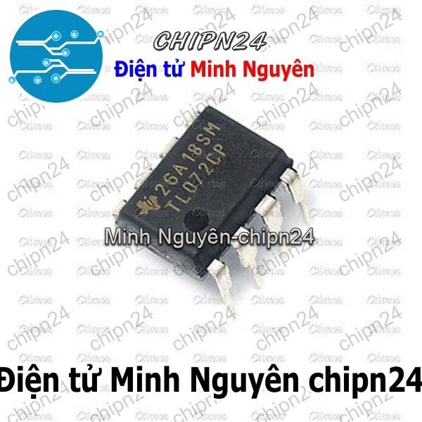 [2 con] (DIP) IC TL072 DIP-8 (TL072CP 072) - HH001498
