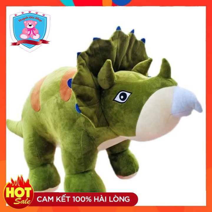 Thú bông khủng long 3 sừng 110cm