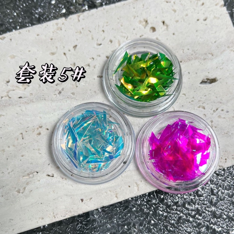 Giấy kiếng phát sáng sợi 3 ô
