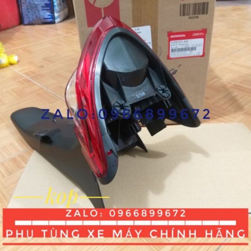 [Nhập RS0822 giảm 30k cho đơn 99k]Đuôi đèn chắn bùn sau gắn xe máy Wave Anpha mới đời 2006-2016wave (-10%)