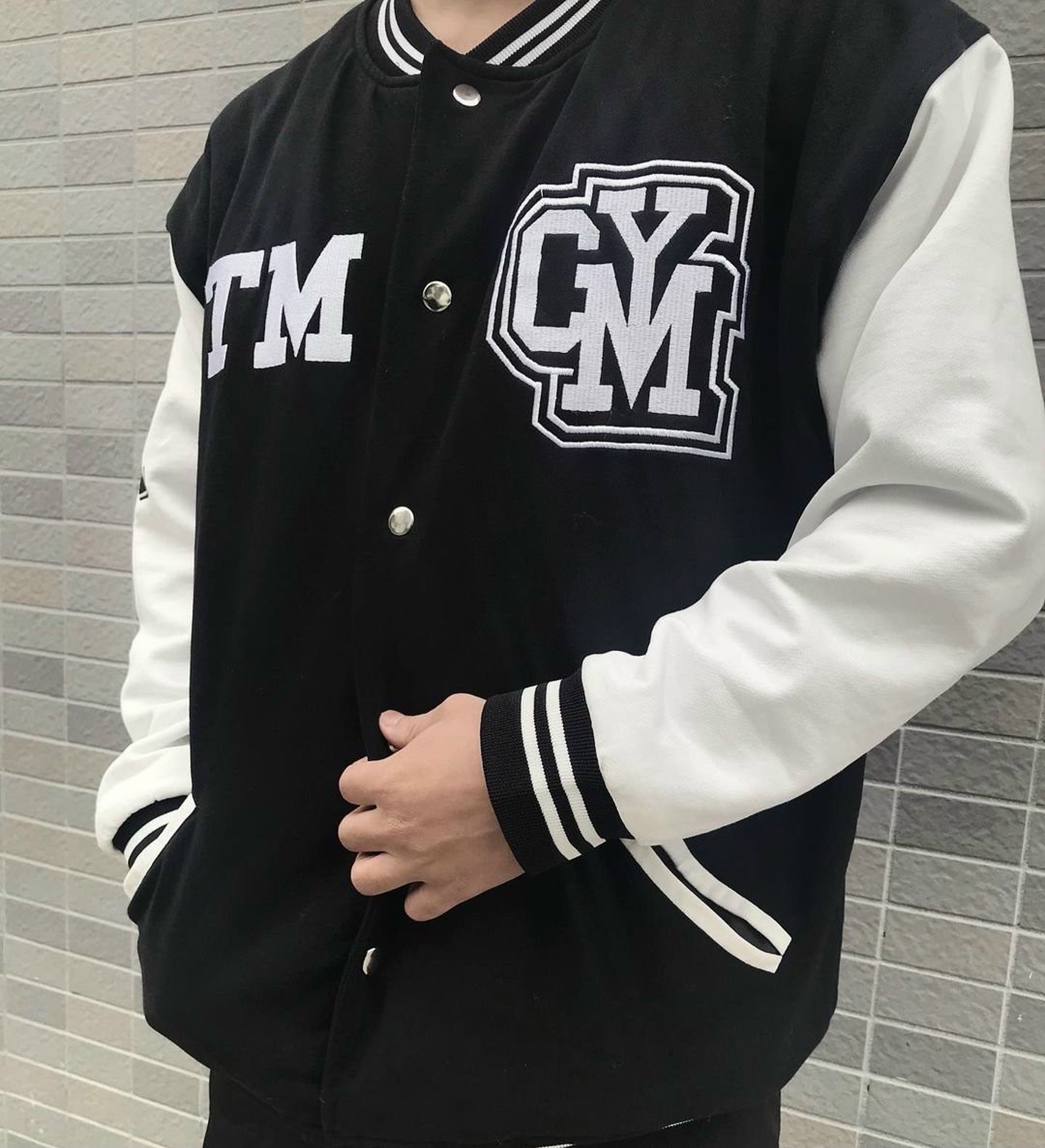 áo khoác dù nam nử BOMBER nút bấm
