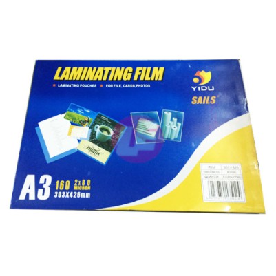 Giấy ép Plastic A3 định lương 80 mic xấp 100 tờ