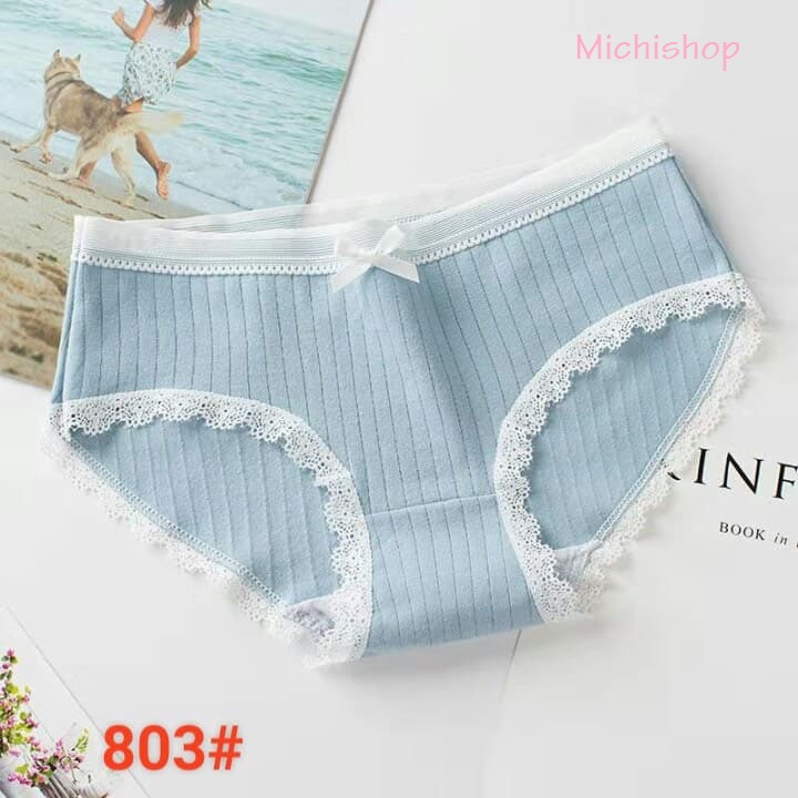 ( BÁN SỈ) 10 QUẦN LÓT COTTON TĂM CAO CẤP M001 (43-60KG)