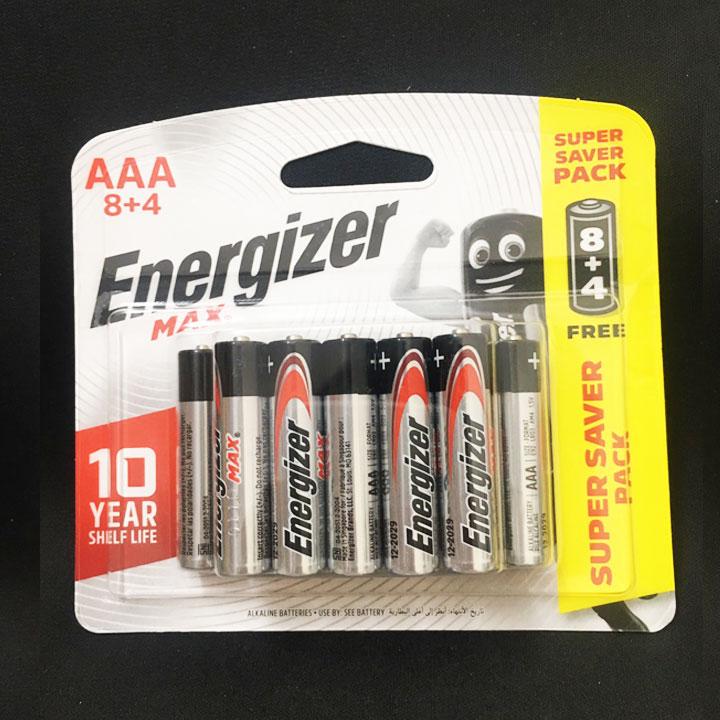 [HCM]12 VIÊN AAA ENERGIZER ALKALINE LR03.