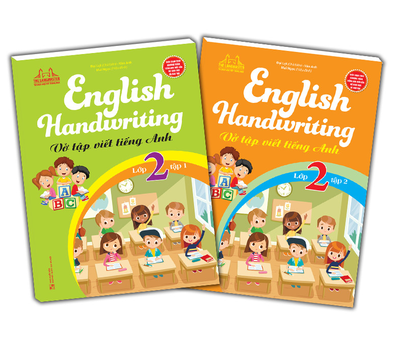 Combo Vở tập viết tiếng anh