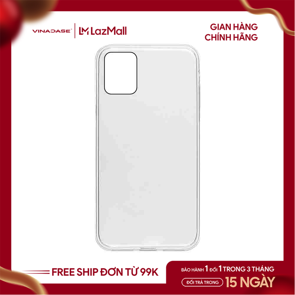 Ốp lưng Vina Case OPPO A3S/F9/A52/A53/A15/A93...Silicone dẻo trong suốt