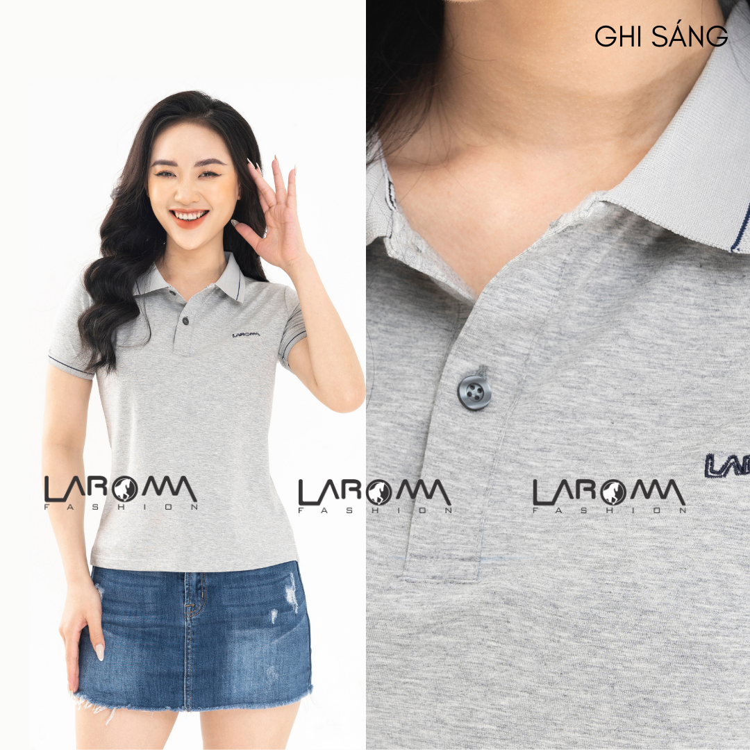 Áo polo cotton nữ Laroma
