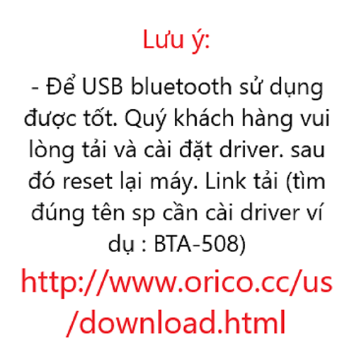 Usb bluetooth 5.0 ORICO BTA-508