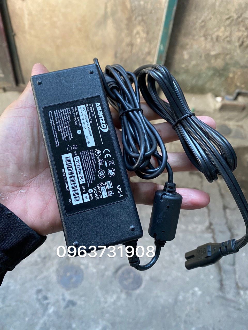 Cục nguồn tivi ASANZO 12V