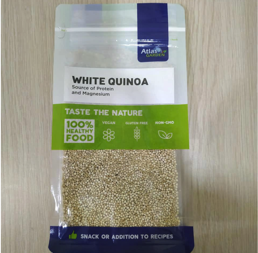 Hạt diêm mạch trắng/đỏ nhập khẩu Peru 265g