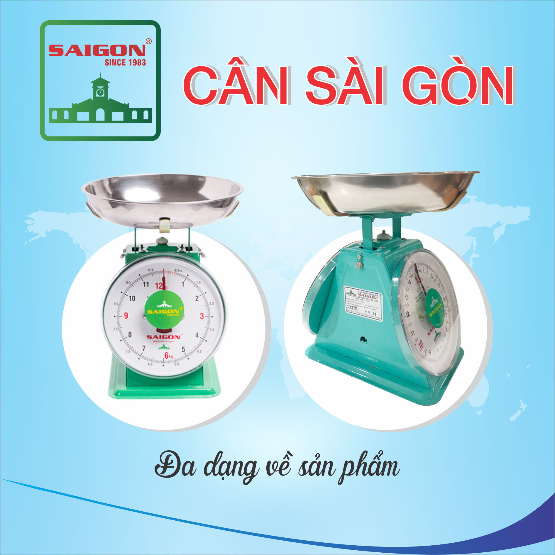 Cân 1 kg/2 kg bảo hành 12 tháng