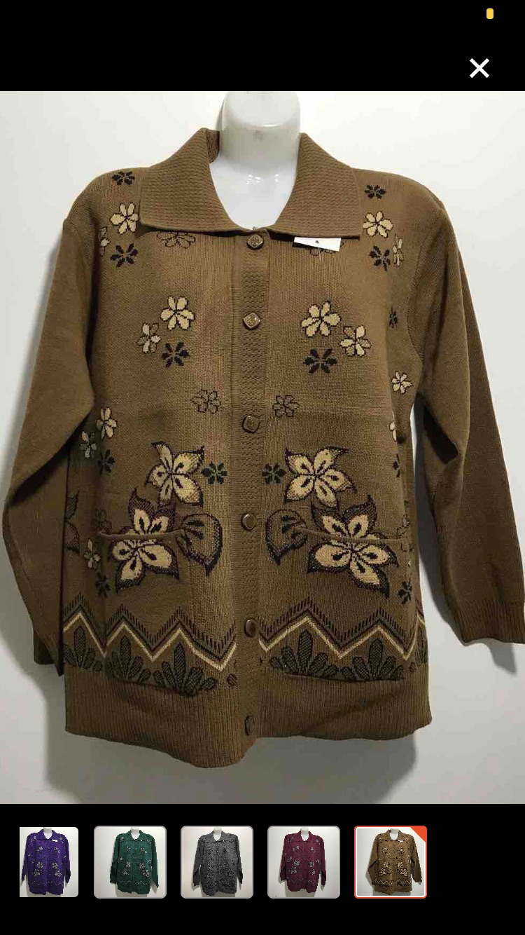 [HCM]Áo khoác len trung niên Quảng Châu( size 45-70kg)