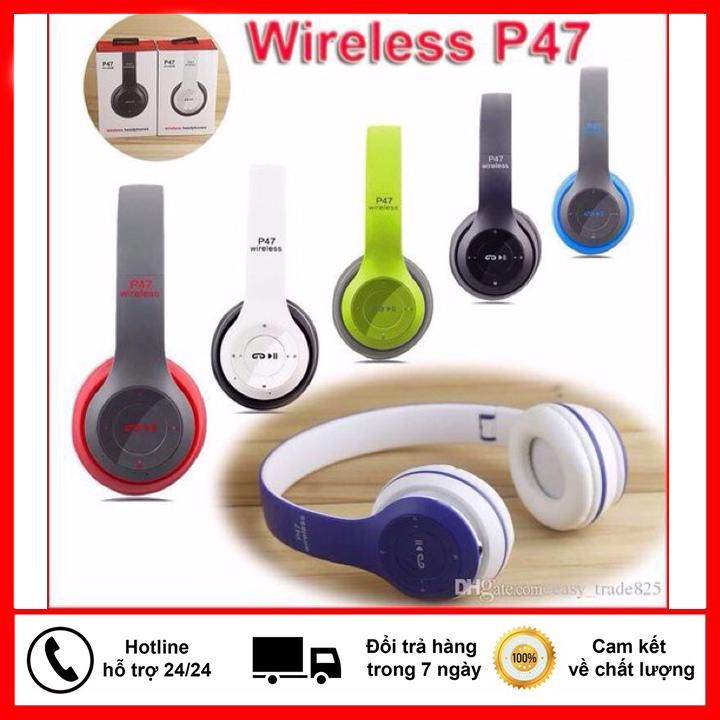 Tai Nghe Bluetooth P47 Chụp Tai