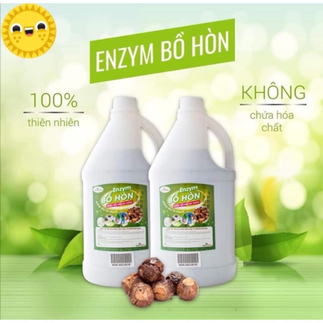 Enzym Bồ Hòn Can 2.5Lit