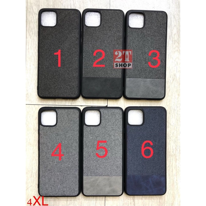 ỐP LƯNG GOOGLE PIXEL 4XL NHỰA TPU VẢI NỈ