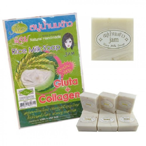 [giá sỉ] COMBO 2 MIẾNG Xà phòng cám gạo Thái Lan jam