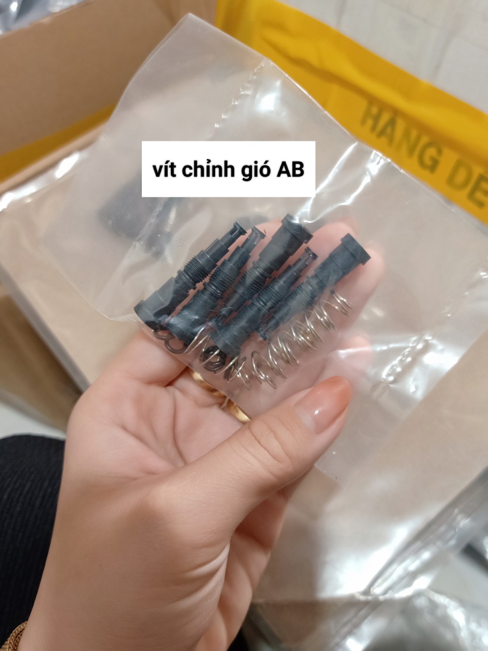 Vít chỉnh gió xe máy AB( ốc chỉnh Garanti)