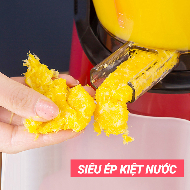 Máy ép chậm SAIKI, máy ép hoa quả, máy ép rau củ, ép 97% nước
