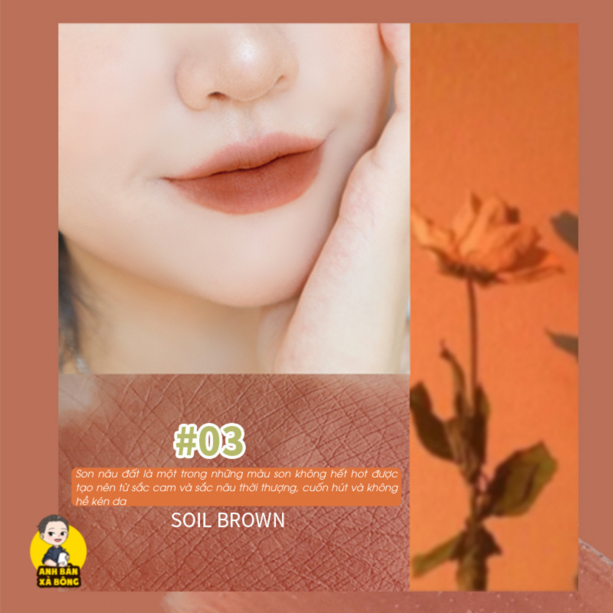 Son Kem Lì COLOR SCHOOL Clouds Rain Lip Mud CS011