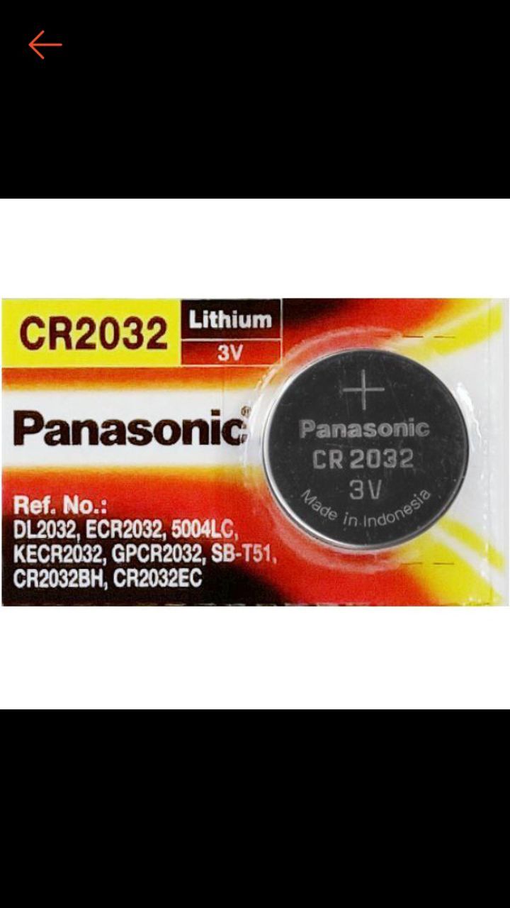 Pin panasonic cr 2032 - hàng chính hãng