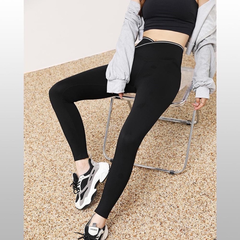 Quần Legging gen bụng nâng mông cạp cao hàng đẹp