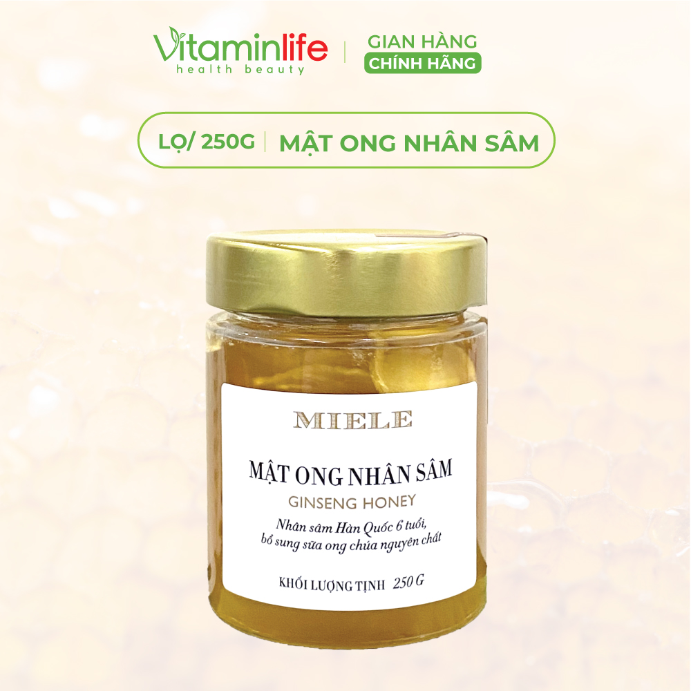 Nhân sâm ngâm mật ong Miele