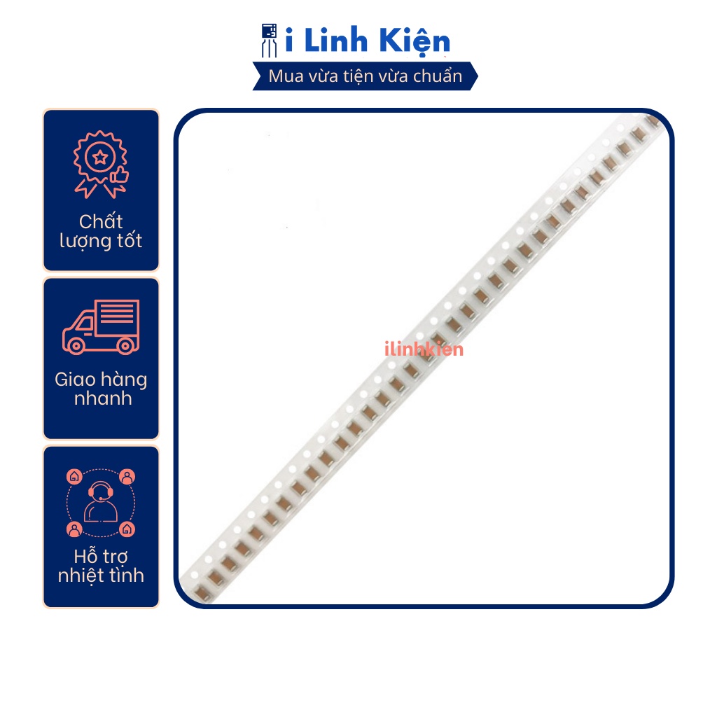 Tụ dán 0603 SMD 1nF - 680nF chất lượng tốt (dây 10c)