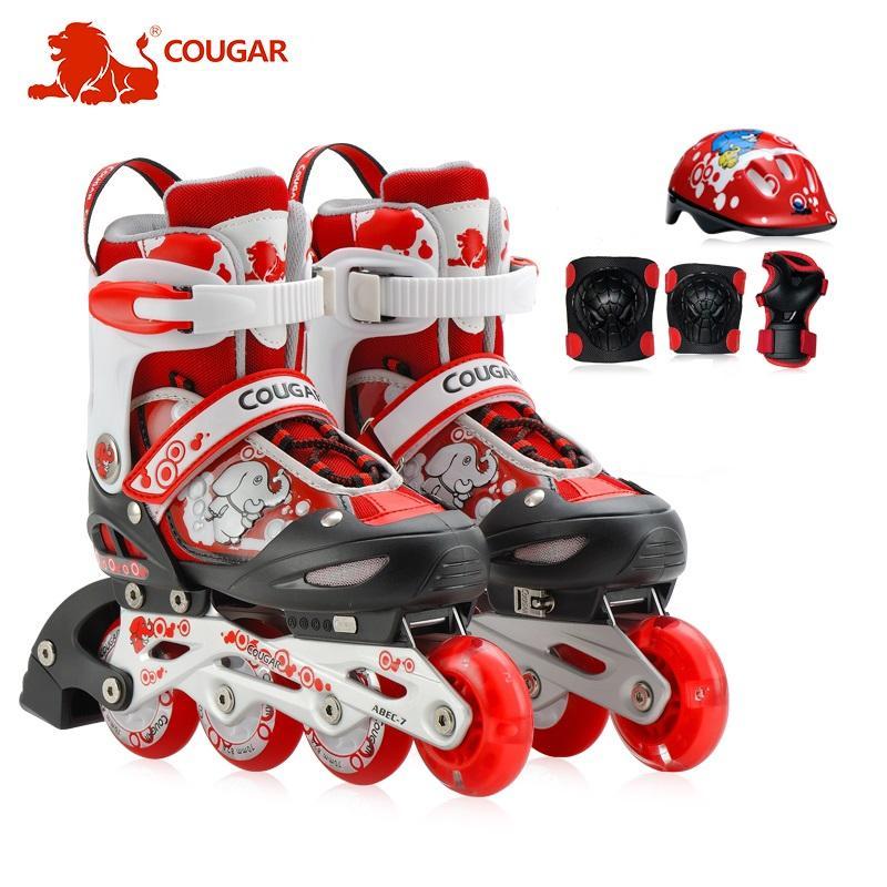Phân phối Bộ giầy, mũ, bảo vệ trượt Patin Cougar cao cấp MZS737