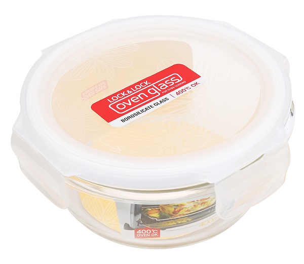 Hộp Thủy Tinh Lock&Lock Clear Tròn LLG822 (400ml)