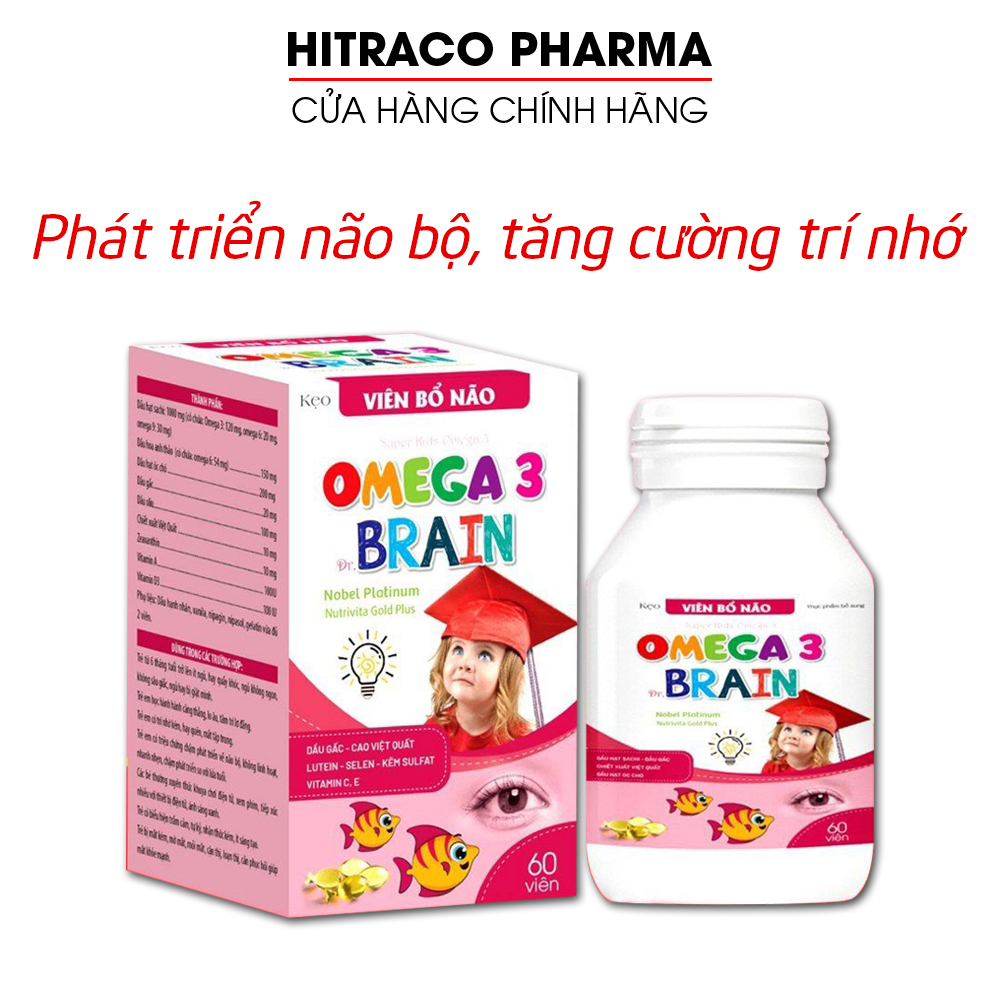 Viên bổ não Omega 3 bổ sung DHA