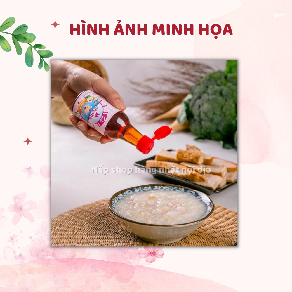 Nước Mắm Cá Cơm Lê Gia Cho Bé Ăn Dặm