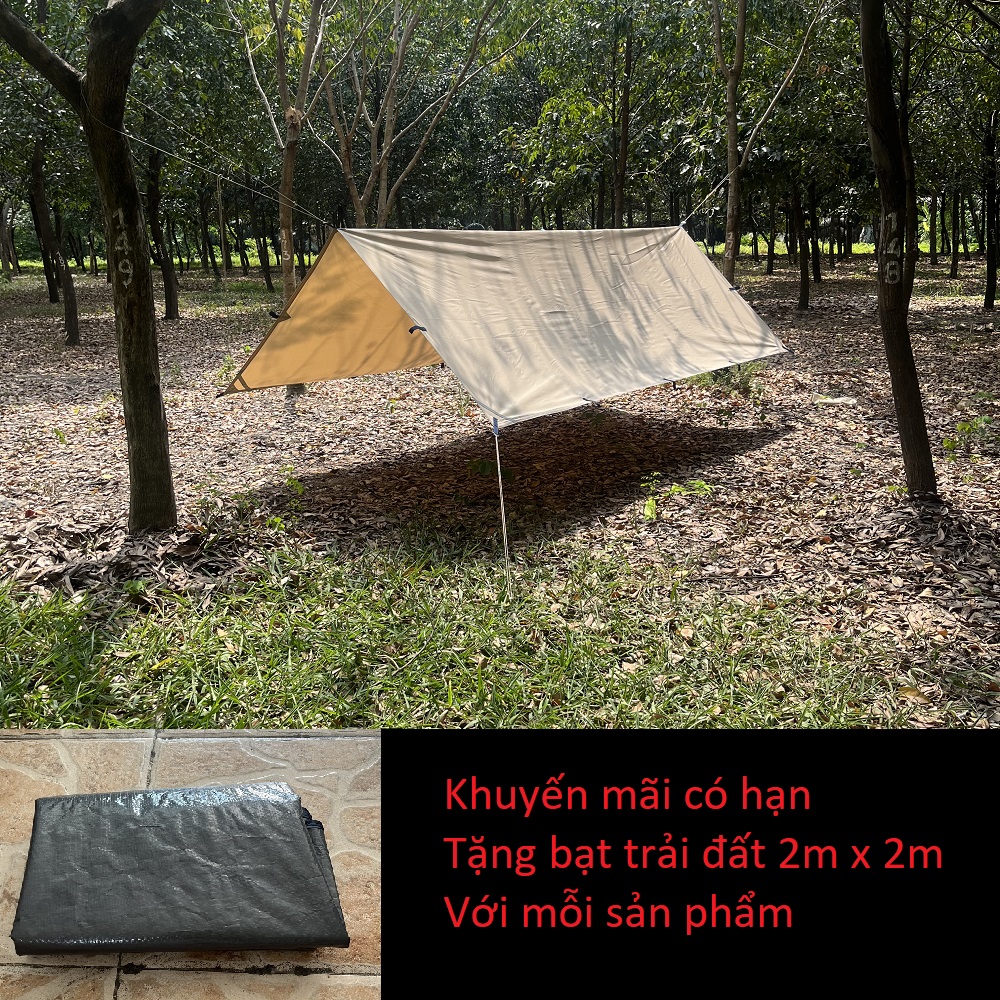 Tấm tăng cao cấp 4m x 3m (Không bao gồm cọc và dây)