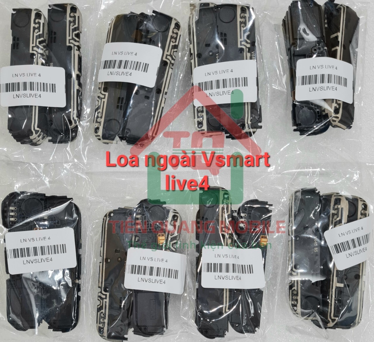 Linh kiện Vsmart live 4 V640 (gồm loa ngoài, cáp main, cáp nguồn volum, cáp vân tay, dây sóng)