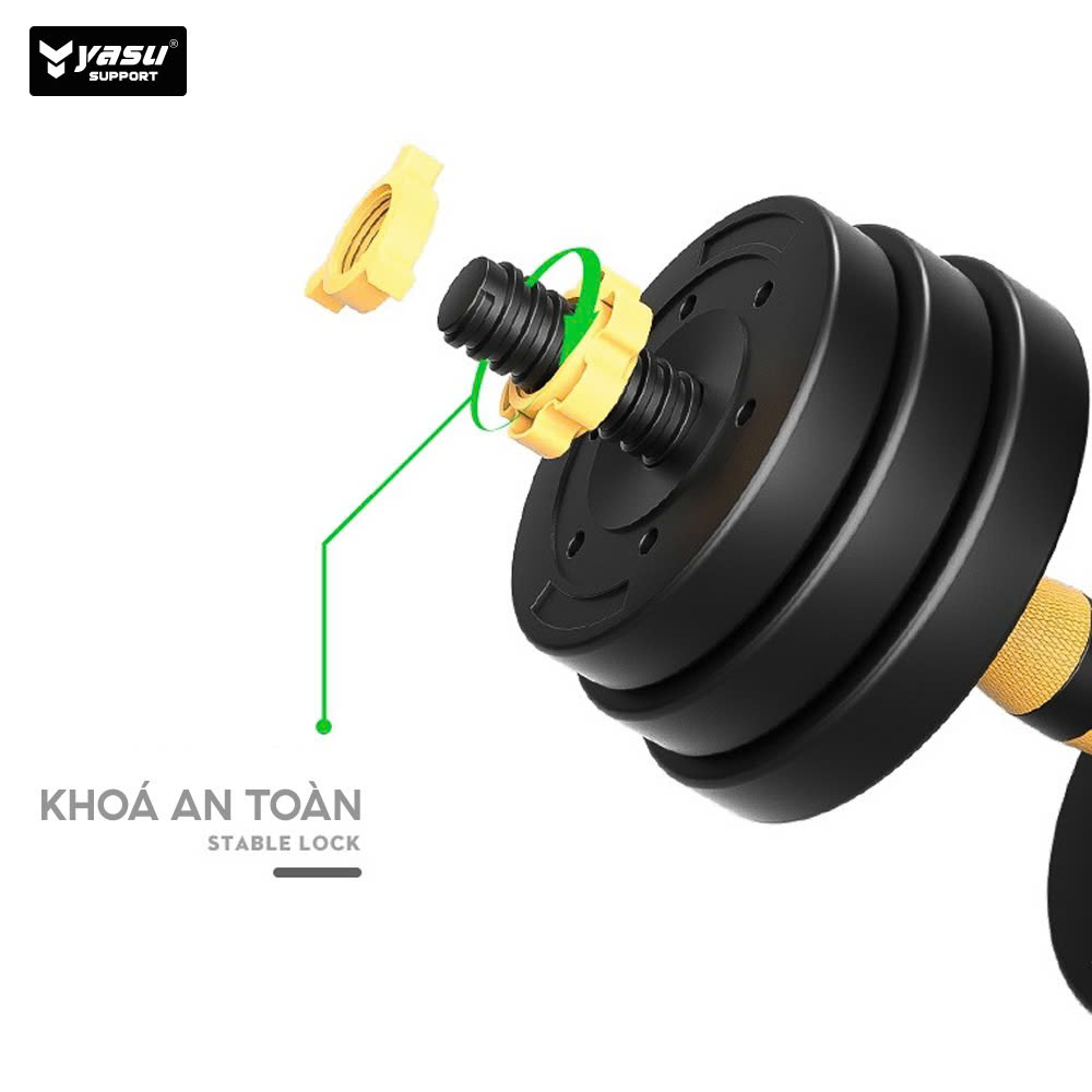 Bộ tạ tay 10KG,20KG,30KG,40KG Dumbell Set cao cấp