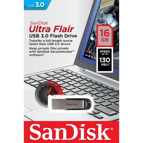 USB Sandisk ultra Flair CZ73 16GB USB 3.0 150MB s