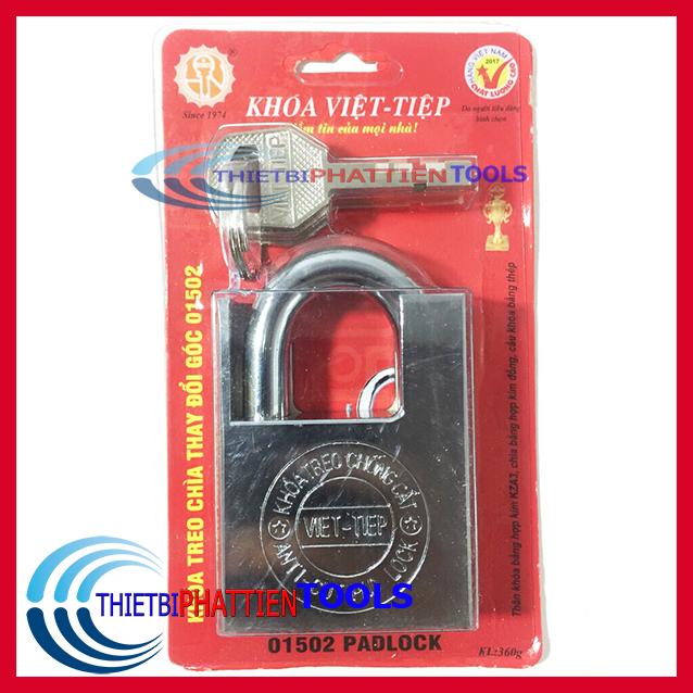 Ổ Khóa Cửa VIỆT TIỆP Chống Cắt 50mm 01502 Chính Hãng (Hàng Cao Cấp)