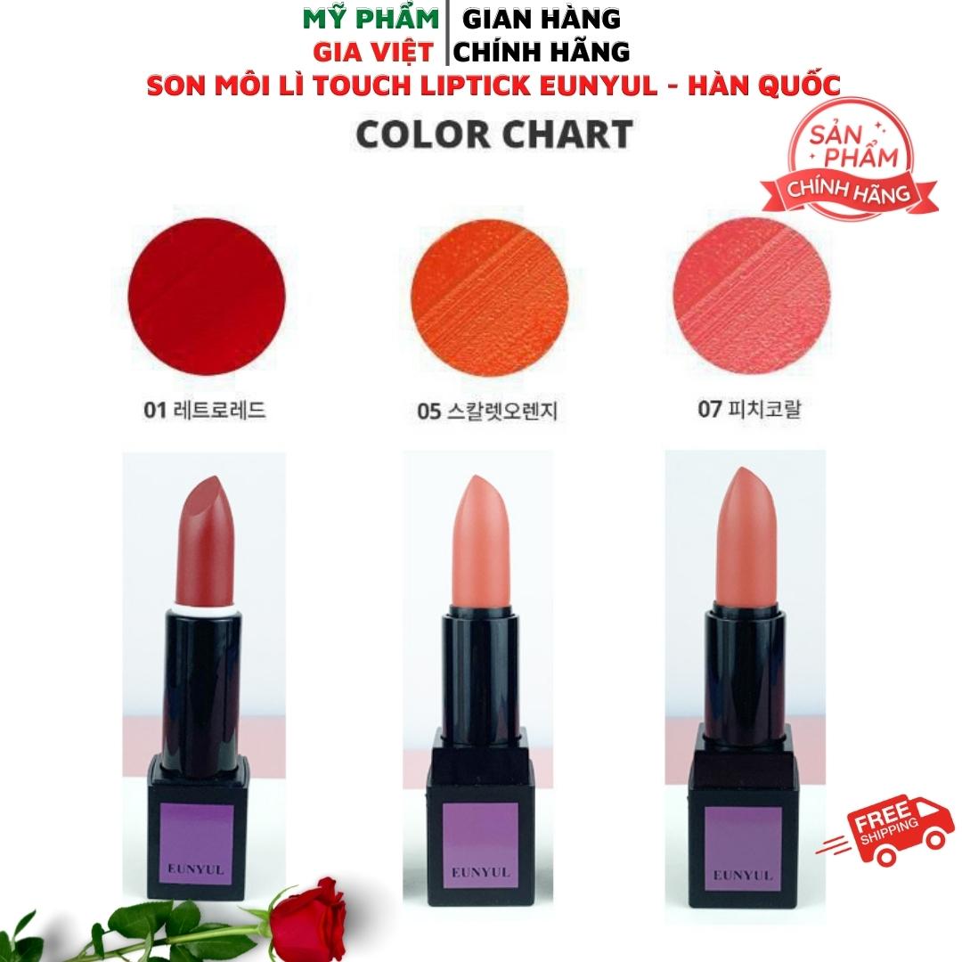 Son Môi Lì Touch Liptick Eunyul - Hàn Quốc