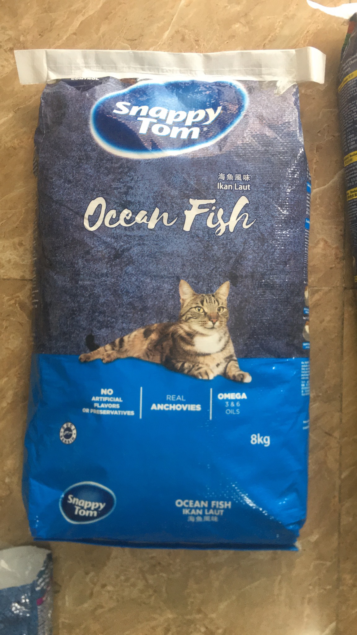 Hạt cho mèo snappy tom bao 8kg