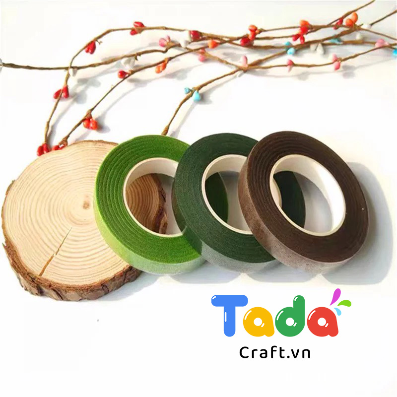 Cuộn Keo Sáp Quấn Cành Hoa Handmade (Loại Tốt)