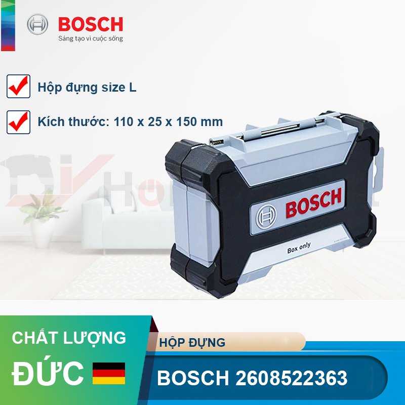 Hộp đựng size L Bosch 2608522363