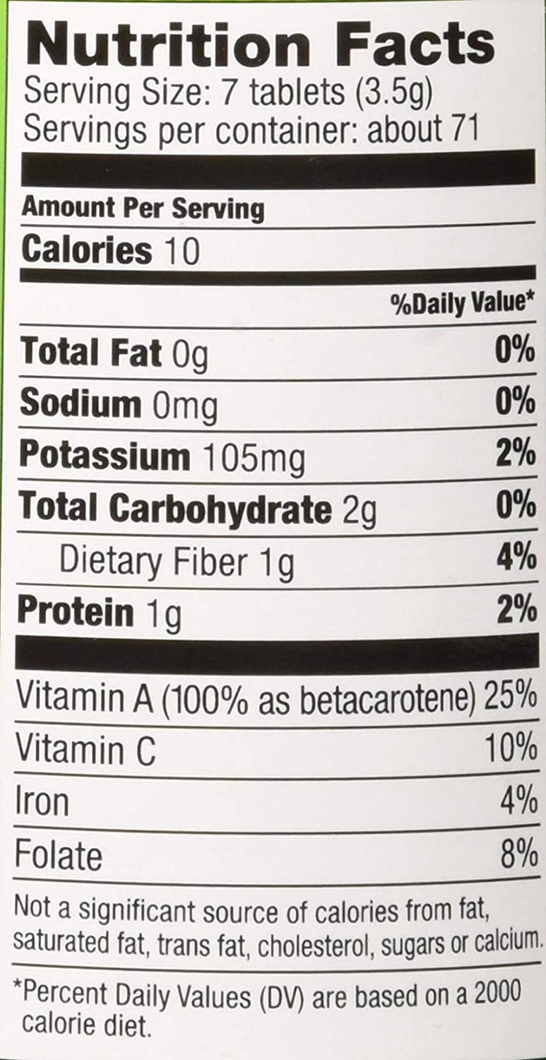 Pines Organic Wheatgrass Pills 500V